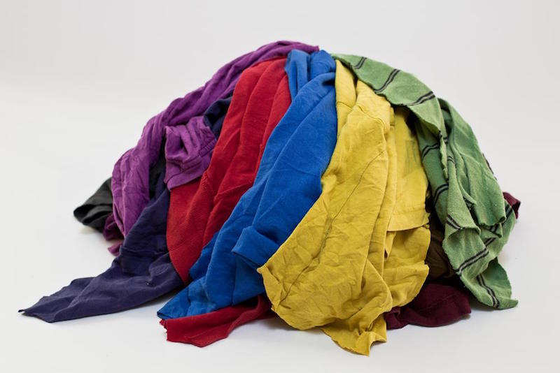 COLOR KNIT CLEANUP RAGS