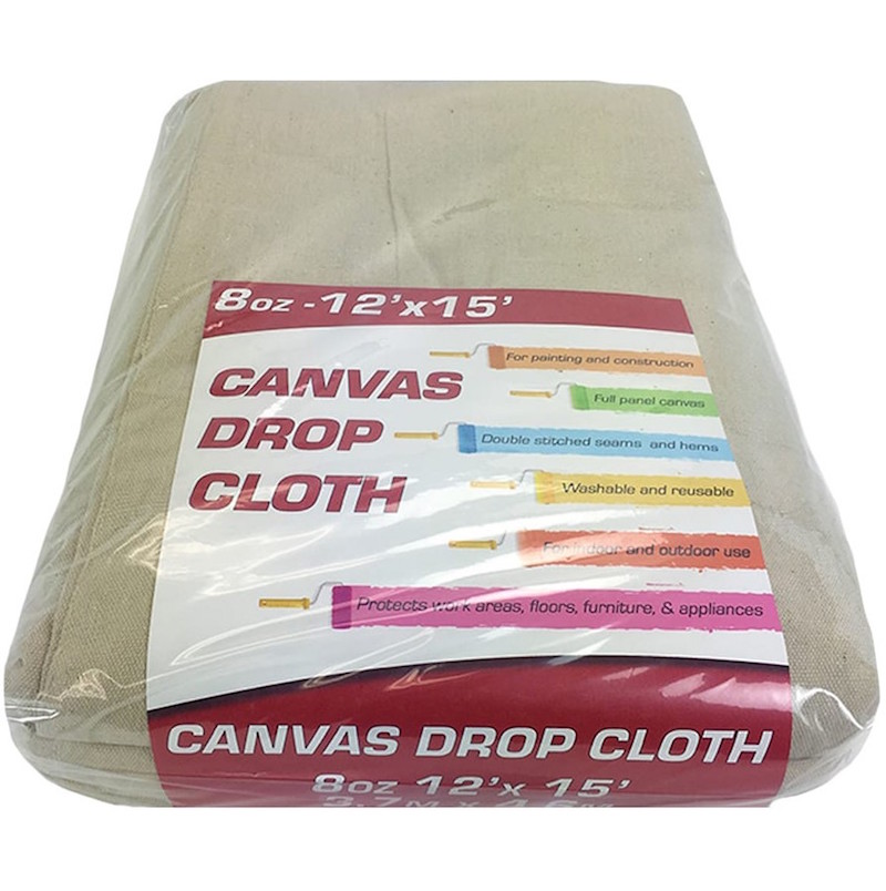 HEAVY WEIGHT CANVAS DROP CLOTH (8 OZ)