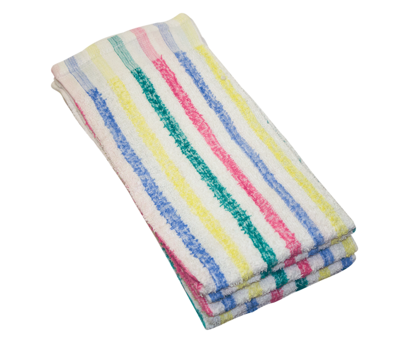 MULTI-STRIPE KITCHEN TOWELS